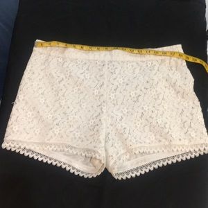 Lace shorts